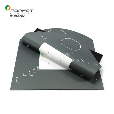 China Anti-Slip Multifunction Camera Positioning Soft Mat Document /Card Scanner Soft Position Mat for sale