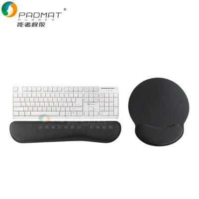 China Wholesale PASSIONATE Soft Gel Inside Mouse Pad Wrist Rest Computer Keyboard Protector with Wrist Support Rest for sale