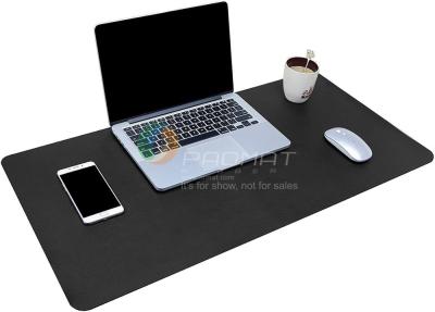 China Water Resistance Double-Sided Multifunctional Mouse Pad Leather Dual-Use Office Writing Mat for Office/Home for sale