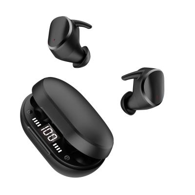 China In-ear Noise Canceling Handsfree Earbuds With Sport Bass Stereo Headphone Automatic Connected Super LED Light Wireless Earbuds for sale