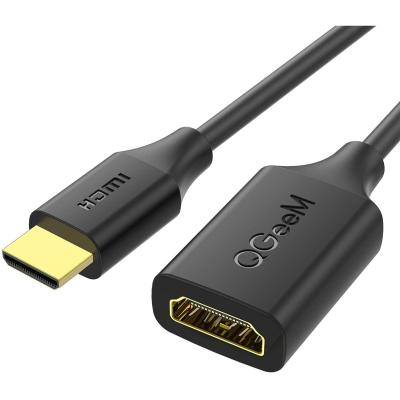 China HDTV HDMI C/M to A/F Adapter Mini HDMI to HDMI A 4K Cable Compatible with Camcorder, Graphics Video Card, Laptop HDMI C Adapter for sale