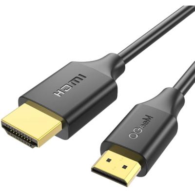 China Fast Charging 4K@60Hz HDMI2.0 Mini HDMI 6FT High Speed ​​Cord Speed ​​From HDMI C To HDMI Adapter QGeeM Cable Compatible With HDR-XR50 Nikon Z6 Canon for sale