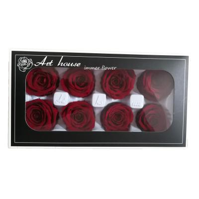 China Real touch natural super quality preserved eternal rose on sale make glass rose for sale