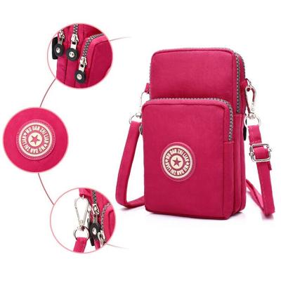 China Hot Sale Cell Phone Yoga SPORT Gym Bag Running Cross - Body Shoulder Bag for sale