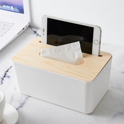 China Nordic simple wooden demountable wooden tissue box household mini wooden demountable tissue box household multi style tissue box for sale