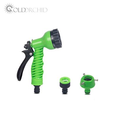 China Adjustable Plastic Garden Water Gun Sprinkler Nozzle Garden Water Car Spray Head Watering Nozzles for sale