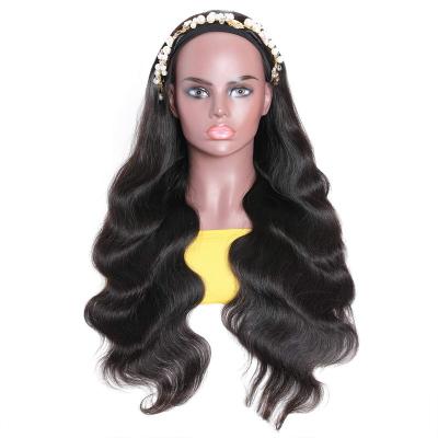 China Cheap Body Wave Bulk Price Headband Wigs Hair, Raw Hair Wig With Headband, Human Headband Wigs For Black Women for sale