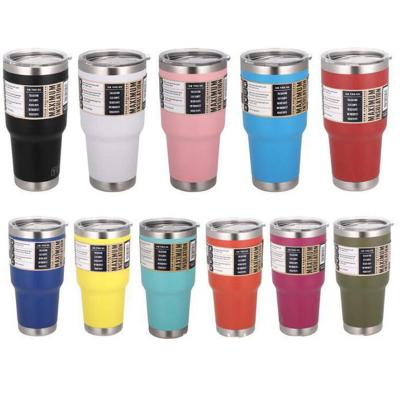 China Viable Tumblers Wholesale 30 36oz Bulk Water Bottle With Magnetic Lid 10 Tumbler Yetys Travel Mug 20oz Stainless Steel Coffee Mug for sale