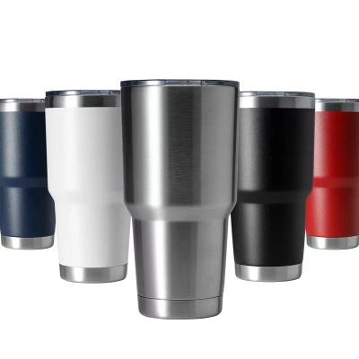 China Sustainable 20oz&30oz Coffee Tumbler Wall Travel Mugs Stainless Steel Vacuum Insulated Double Tumbler for sale