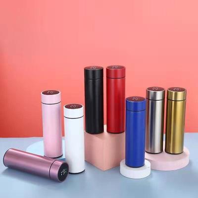 China Double Wall Disposable Smart Water Bottle 500ml Vacuum Flasks And Sustainable Thermoses Insulated Water Bottle for sale