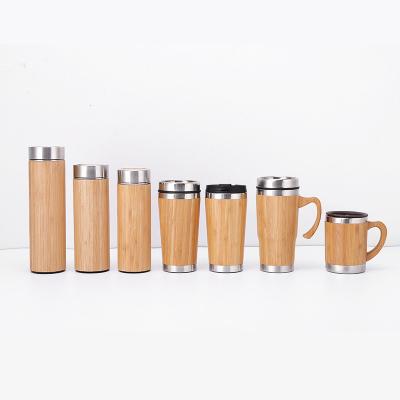 China Sustainable Eco-friendly Natural Empty With Tea Filter Logo Custom Reusable Water Bottle Wooden Water Bottles for sale