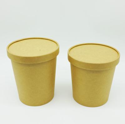 China Straight - Sided Eco Friendly Paper Bowls Flat Transportation Disposable for sale