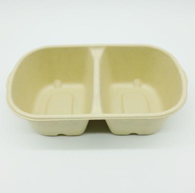 China Stable Paper Pulp Products Disposable Pulp Bowl Saving Transportation Space for sale