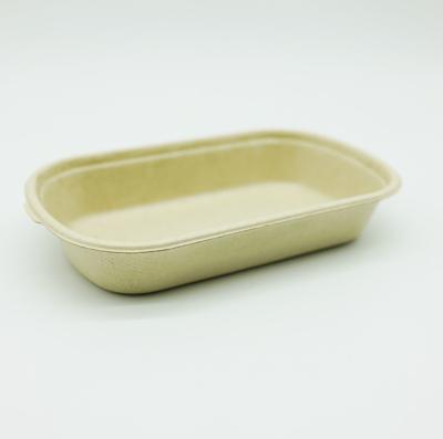 China Oil Resistant Restaurant Pulp Paper Products , Paper Pulp Tray Environmental Friendly for sale