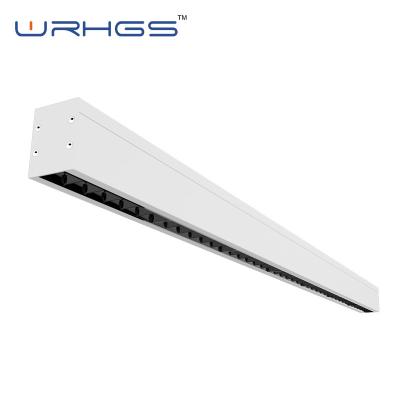 China Office supermarket 40w 60w led shop light ip65 linkable asymmetric led linear light for sale