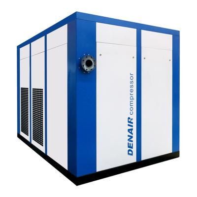 China DENAIR 280 KW 375hp 18 Bar 1000cfm Lubricated High Pressure Dual Stage Screw Air Compressor With Water Cooled for sale