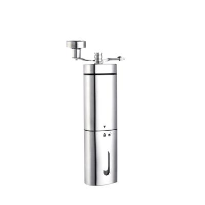 China Household Stainless Steel Manual Coffee Grinder Hand Coffee Grinder with Ceramic Grinding Core for sale