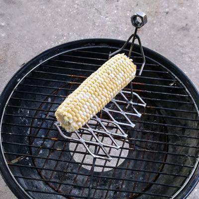 China Non-stick stainless steel grill, lightweight grill, suitable for outdoor camping and barbecue picnic is easy to clean for sale