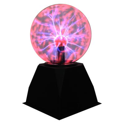 China ABS+Crystal Lightning Ball Sound Controlled Plasma Static Plasma Light USB Plasma Glass Magic Ball For Home Decorations for sale