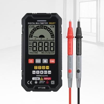 China HT125B AC/DC Portable Non-contact Voltage Tester Live Wire Derecting Smart Multimeter HT-125B for sale