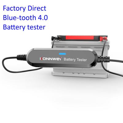 China Lead Acid Battery Test Factory Konnwei Battery Tester 12v Batteries Capacity Tester Bluetooth KONNWEI BK100 Wireless 12 Volt Battery Monitor For Cars for sale