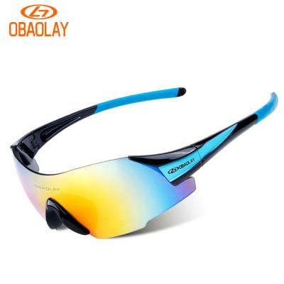 China 2021 OBAOLAY Light Weight Sunglasses Factory Sale Cycling Cycling Directly Sports Eyewear For Bike Riding Optical Glasses for sale