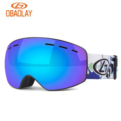 China Wholesale High Hardness Outdoor Winter Snow Wind Resistant Sand Prevent Anti Ski Sunglasses Fog Ski Kids Ski Goggles for sale