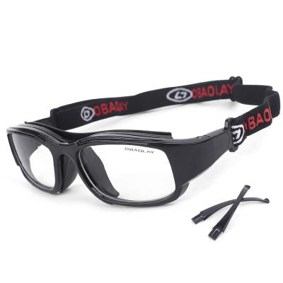 China TOP Selling Lightweight 2022 Sports Glasses Soccer Basketball Basketball Glasses Adjustable Anti Impact Football Glasses for sale