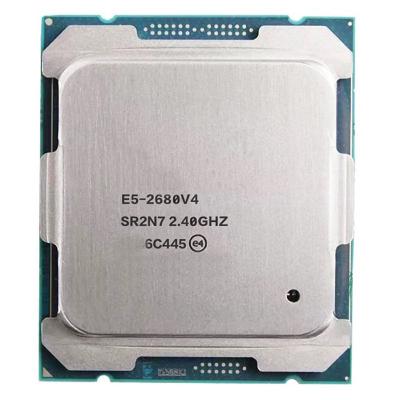 China Server Lower PRICE Xeon E5- 2680V4 14C 28T CPU for original Gold Medal 2U rack server processor Cpus 2.4 GHz 120W 14nm LGA 2011-3 for sale