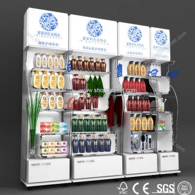 China 2015 unique display stand for cosmetic products for sale