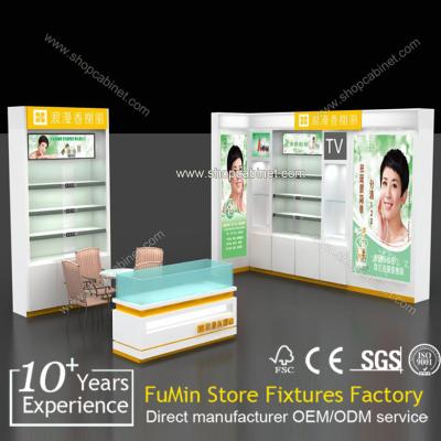 China Supply all kinds of acrylic cosmetic showcase design,cosmetics display design showcase for sale