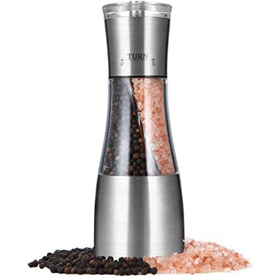 China Amazon Viable Hot Selling Round 2 In 1 Grinder Salt And Pepper Grinder Rechargeable Electric Set Kitchen Tools for sale