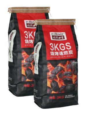 China Latest Security Products In The Market Charcoal Packaging Bags for sale