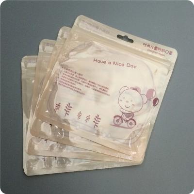 China Supermarket opp header card moisture proof custom printed ziplock bag for sale