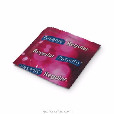 China Safety packaging design three side seal use condom packaging, vacuum packing bags, foil bag for sale