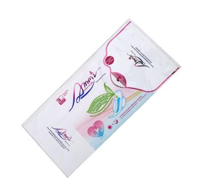 China Moisture Proof Side Gussets Plastic Bags With Sticky Label for sale