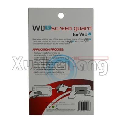 China Front Clear LCD Screen Protector for Wii U console screen film for WiiU console GNI28600 for sale