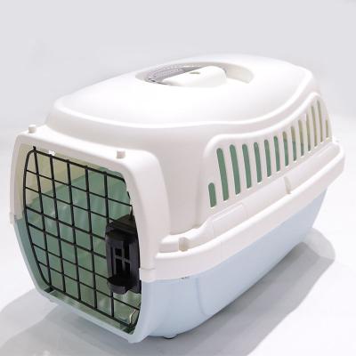 China Travel Airline Dog Cat Cage Breathable Durable Pet Cages Carriers Houses Large Kennel for sale