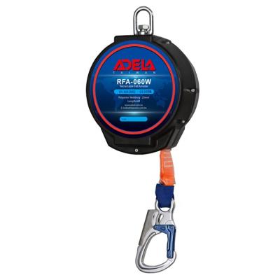 China High Height Working Taiwan ADELA CE Approved Fall Arrester Retractable Lifeline for sale