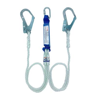 China CE Certified High Waist Operation ENERGY ABSORBER FALL ARREST LANYARD for sale