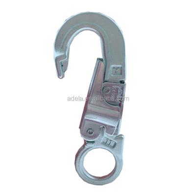 China Heavy Industry Taiwan ADELA CE Certified Safety Steel Snap Hook for sale