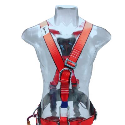 China Fall Protection Equipment CE Certified Professional Industrial Full Body Safety Belt-Harness for sale