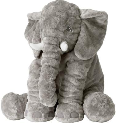 China Kid's Toy Gifts Toyard In Stock Animal Stacking Rings Lace Up Night Light Mini Plush And Stuffed Elephant Semi-Transparent Toys With Big Ears for sale