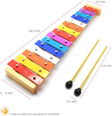 China Toy Toy Toyard Educational Educational Xylophone For Kids Color Wooden Scissor Xylophone Toy With Safe Mallets Child Educational Musical Instrument Play for sale