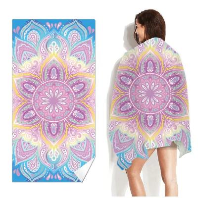 China Quality Appropriate Prices Viable Guaranteed Custom Beach Towels With Logo Print for sale