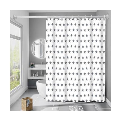 China Sustainable Durable Using Low Price Designers Bathroom Sets Printing Shower Curtains for sale