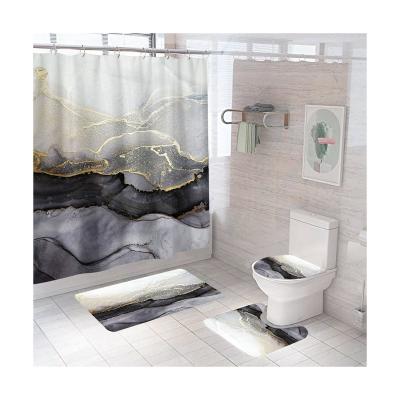 China Factory Sustainably Selling Various Custom Printed Waterproof Mats 2 Pcs Bathroom Supplies for sale