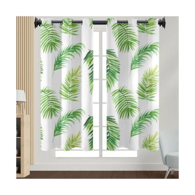 China Digital printing factory direct wholesale curtain for living room window for sale