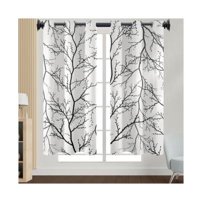 China Digital Printing High Quality Home Technology Professional Windows Manufacture Long Curtains for sale