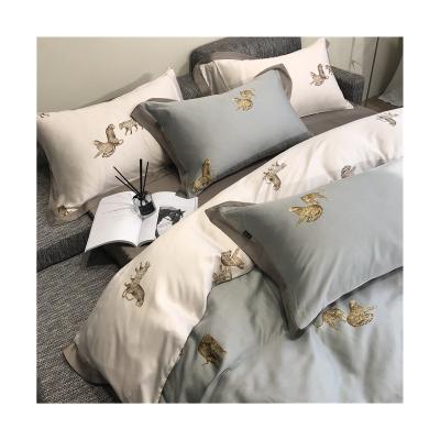 China Various Nondisposable Promotional Goods Using Printed Twin 3d Printing Bedding Set for sale